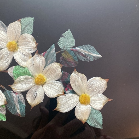 Vintage Floral Art Print in Textured Frame - Picture 6 of 16